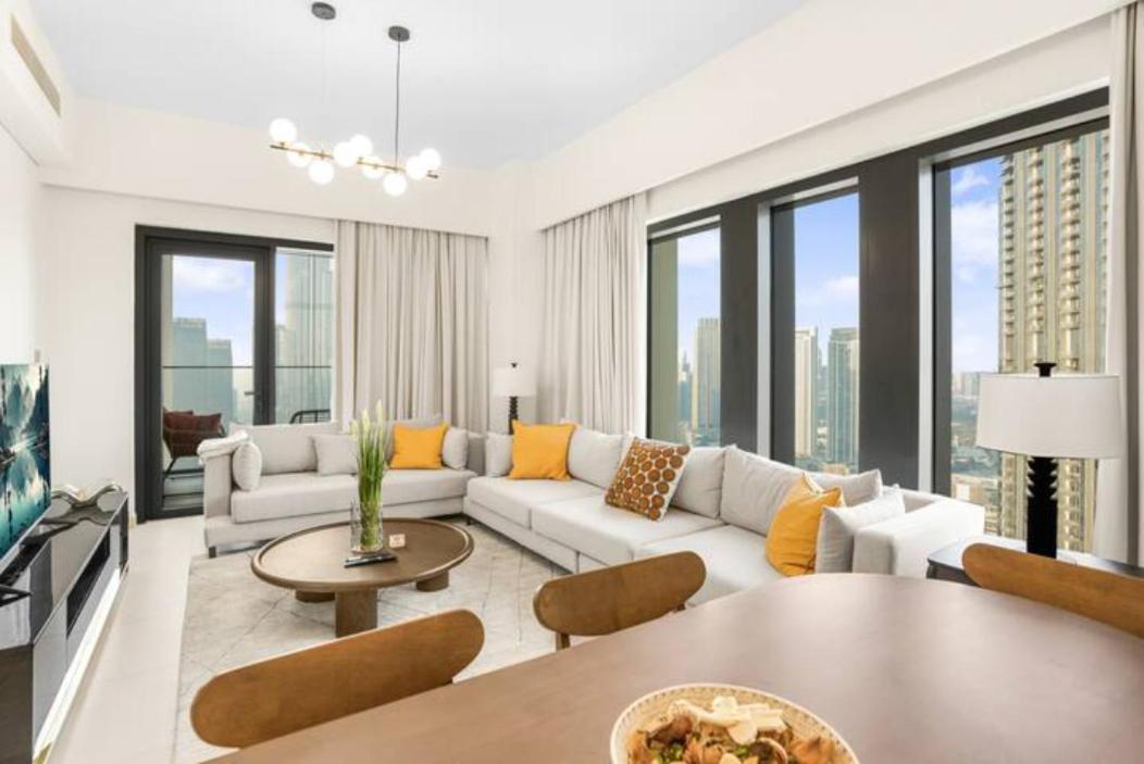 Exclusive 4 Bedroom I Burj Khalifa And Fountain Views I Free Wi-fi, Pool, Gym & Parking I By Meerak Dubai